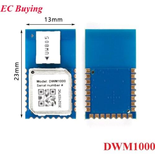 DWM1000 Position Module Ultra-wideband Indoor UWB Positioning Module for Difference Positioning System Low Power Consumption