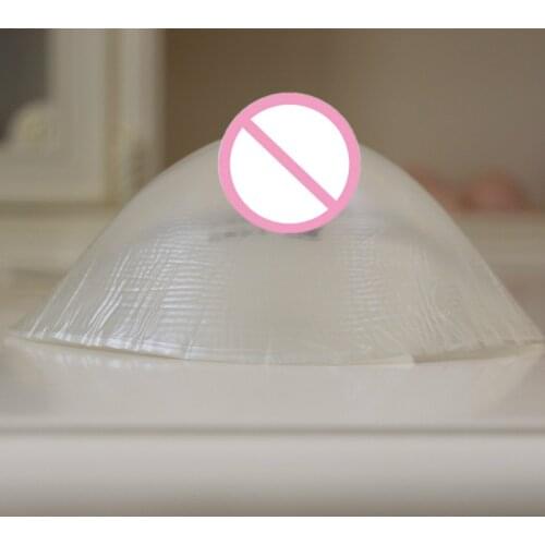 NEW Hot 1pc Dedicated Swim Spa Crystal Clear Silicone Breast Fake Chest Fake Breasts with Breast Implants Summer Swimsuit Use