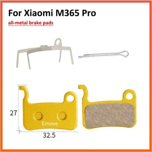 Full Metal Disk Brake Pads for M365 XTECH HB100 Hydraulic Brake MTB Bicycle Disc Ceramics Metallic Brake Pads ZOOM XTECH 1pairs