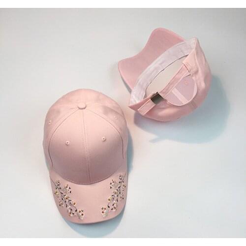 Unisex casual Baseball Hat Womens cap Embroidery flower ice cap for women Dance Mens cap Hip-Hop women cap adjustable