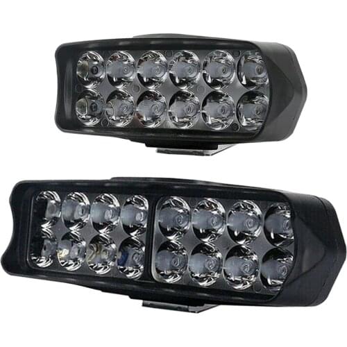 Universal Motorcycle Modification Front Spot Light Waterproof LED Headlight Driving Light White Lighting
