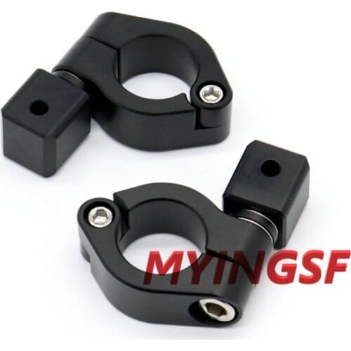 Motorcycle Universal 25mm Fog Aux Lights Supporter Mount Bracket Fog Lamp Accessories Parts
