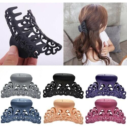 Hair Claw Clips 9.4cm Women Girls for Shower Jaw Clamp Acrylic Big Crab Hairpin