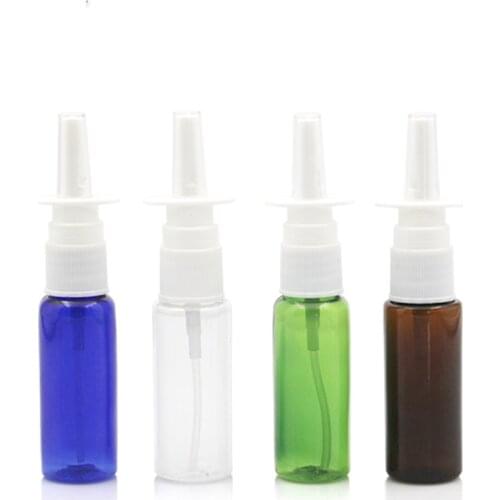 10pcs/lot 20ml nasal spray bottle direct rhinitis spray bottle medical PET bottle