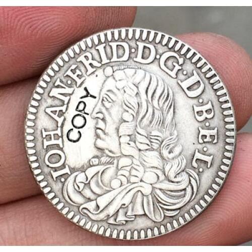 1676 German Thaler - Johann Friedrich copy coins