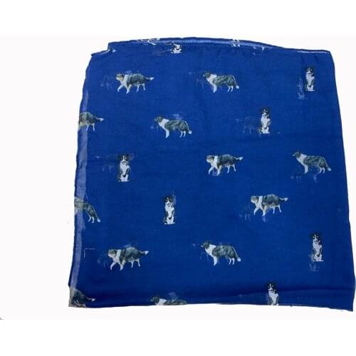 2020 Hot Sale Dog Print Scarf And Shawls Animal Print Scarves Free Shipping