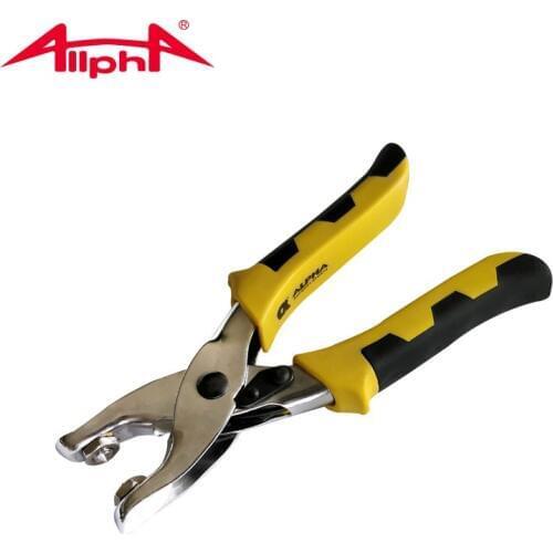 Alpha Badminton Machine Stringing Tools Expandin Clamp Cold Pressure Flare-Rubber Grain Expanding Bell Mouth Embossing Pliers