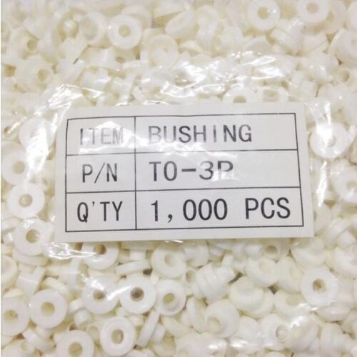 100PCS TO-3P TO-247 Model M3 Plastic Washer Insulation silicone Bushing 3MM