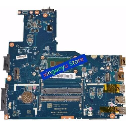 ForLenovo B40-80 Laptop Motherboard 5b20h41682 LA-B092P ZIWB2-ZIWB3-ZIWE1 w/ I5-5200u cpu Integrated Graphics Motherboard