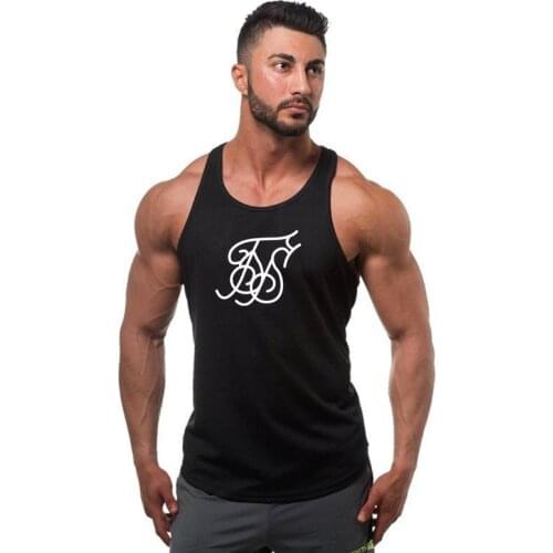 2021 Men Bodybuilding Cotton Tank Tops Summer Jogger Workout Sleeveless shirt Man Vest Fitness Brand Clothing