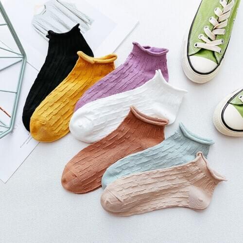 Frilly cute socks calcetines woman women skarpetki damskie kobieta skarpety mujer meias sock korean style japanese fashion meia