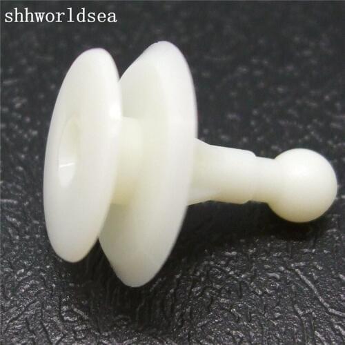 Shhworldsea car fasteners for toyota for isuzu for mazda fits into 9mm hole