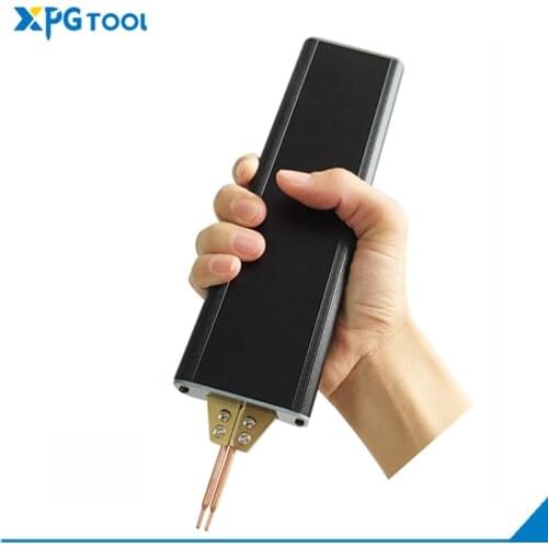 3.7V automatic trigger handheld 18650 battery spot welder with adjustable power nickel with 0.1~0.2mm aluminum oxide copper weld