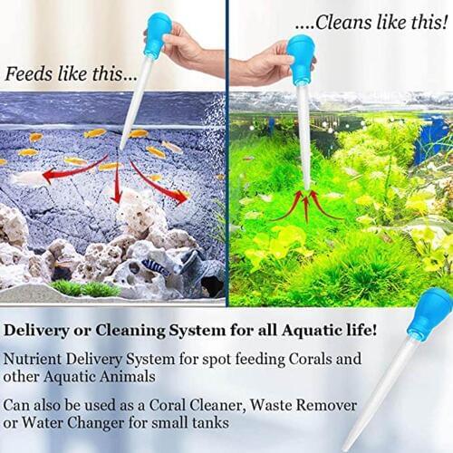 Aquarium Water Changer Liquid Transfer Vacuum Pump Semi-auto Sand Washing Fish Tank Filter Cleaning Water Absorber Suction Pipe