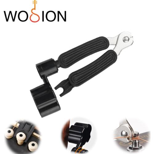 VORTEX Guitar string winder ，3-in-1 multi-function string winder, used to adjust strings, cut strings .Replace the bridge pin