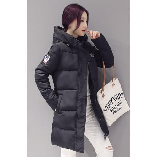 2020 New Windproof Waterproof Winter Jacket Women Coat Female Padded Coat Long Section Women Coat Windbreaker Parka 50