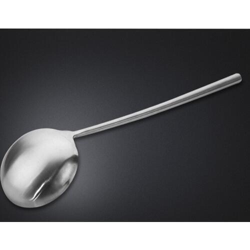 1PC 43cm Long Handle Soup Ladle Spoon Stainless Steel Spatula Sauces Spoon Tableware Kitchen Cooking Utensils Tool KX 230