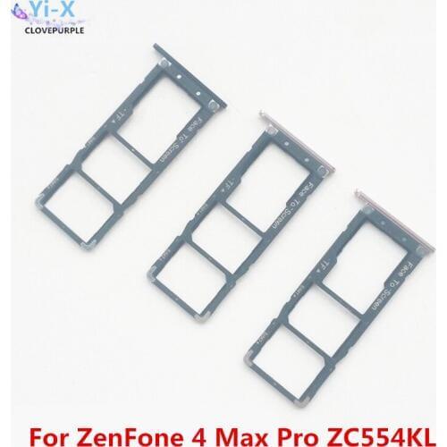 10pcs/lot Sim Card Holder Tray Card Slot For Asus ZenFone 4 Max Pro ZC554KL