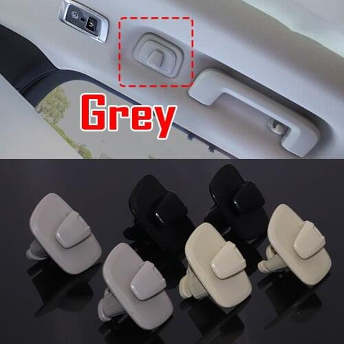2x Gray Black Beige Auto Hanger Hooks Rear Roof Hook fit for Volvo XC40 XC60 2018 2019 2020 XC90 V90 S90 2016 2017 Accessories
