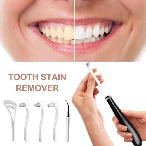 5 In 1 Electric Tooth Scaler Sonic Dental Tooth Calculus Remover Tooth Stains Tartar Tool Dentist Teeth Whitening Oral Hygiene
