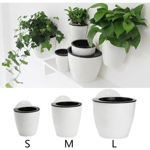 Automatic Self Wateringr Plants Pot Lazy Fl Itation Porcelain Series Gardening Flower Pots Home Garden Decor