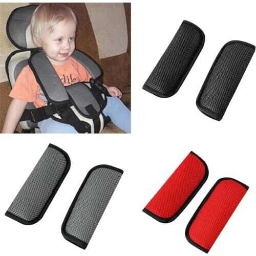 Car Baby Child Safety Seat Belt Shoulder Cover Protector For Baby Stroller Protection Crotch Seat Belt Cover Car Styling