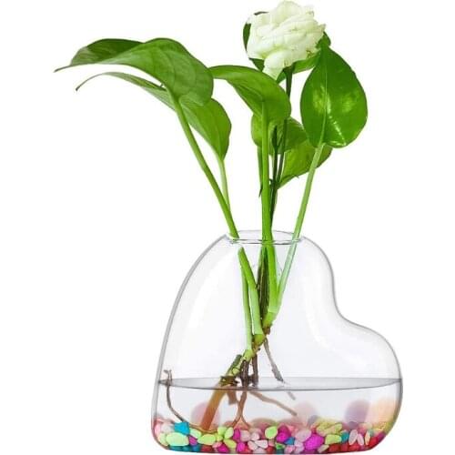 50LB Creative Wall Hanging Glass Planter Hydroponic Plant Terrarium Container Flower Vase Pot Home Office Living Room Decor