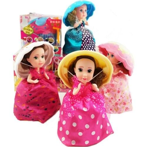 Surprise Cupcake Princess Doll Deformable Dolls Girl Beautiful Cute Birthday Present Mini Cake Doll Toys for Children gift