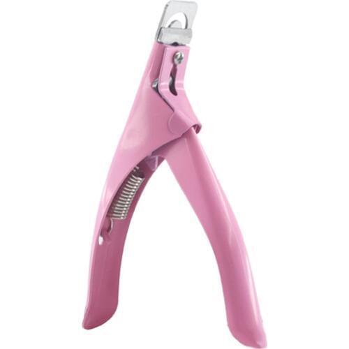 Professional Nail Art UV Gel False Nail Tips Cutter Clippers U Shape Stainless Steel Manicure Scissors Trimmer Tool