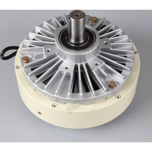 One Single Shaft Magnetic Powder Brake 12Nm 1.2kg DC 24V 16MM 1400RPM Unwinding for Tension Control Bag Printing Dyeing Machine