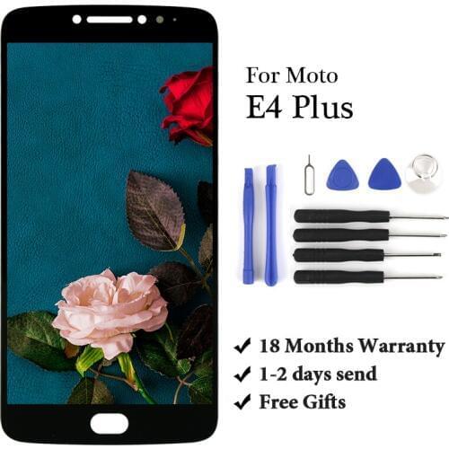 MotoE4 Plus OEM LCD Display Touch Screen Digitizer Assembly For moto e4 plus without frame Brazil & Europe Version without frame