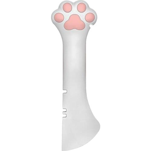 Pet Cat PET Food Can Spoon Set Small Silicone 2 Pack Multifuctional Canned