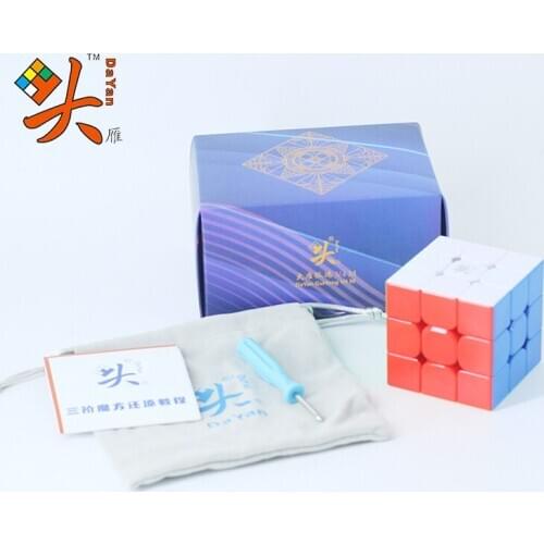 New Dayan Guhong 3x3 V4 M Magentic Magic Cubes Smooth Speed Cube Puzzle Magico Boys Gift Toys For Children