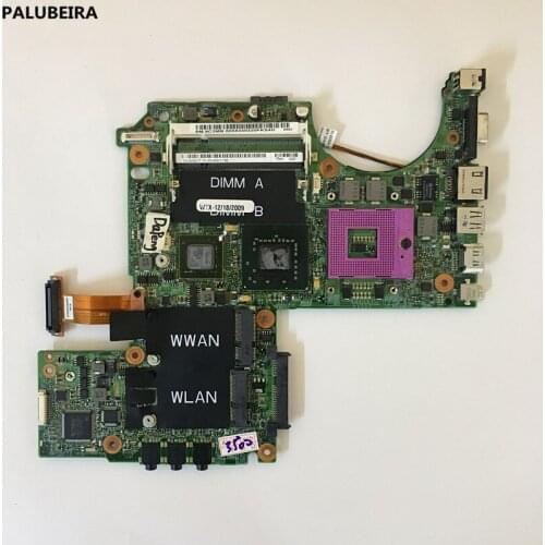 PALUBEIRA high quality for DELL XPS M1330 laptop motherboard 0PU073 CN-0PU073 0PU073 DDR2 100% Tested