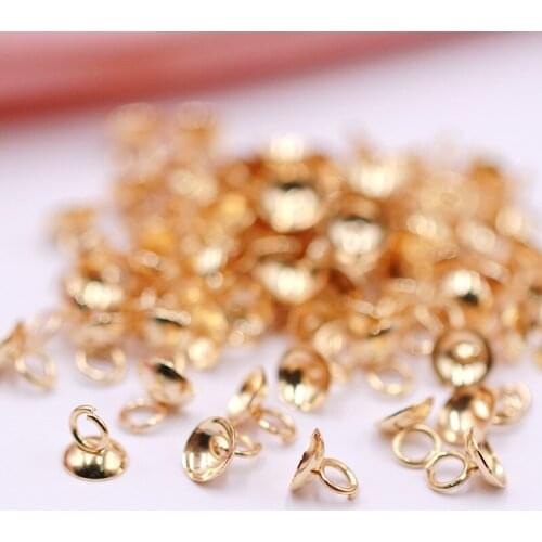 C100PCS Pearl Tray No Needle Pendant Holder Bead Tray Sheep Eye Earring Bracelet Jewelry Accessories