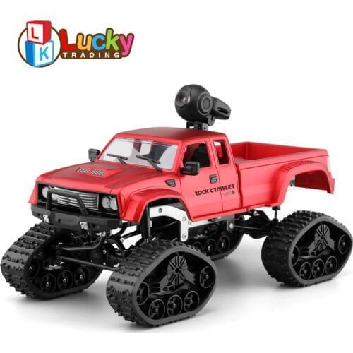 Rc Truck Hobby Car Camera App Control 1:16 Crawler 4wd Wifi Remote Control Rock Climbing with Light carro de controle remoto