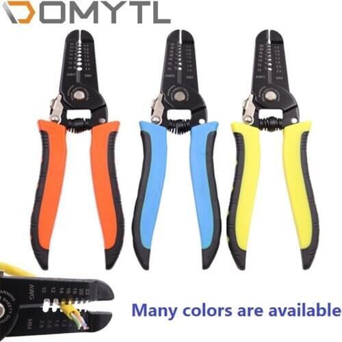 Stripping Pliers Multi-function Grinding Teeth 0.6-2.6mm² Seven-in-One Cable Electrician Household Chinese Hand Tools