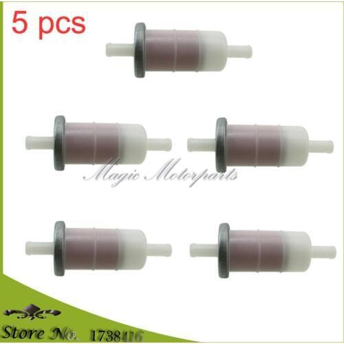 Fuel Filter works with 1/4"or 5/16" fuel hose line For KAWASAKI 49019-1055 For Most 27HP Engines Models Yamaha 1FK-24560-00