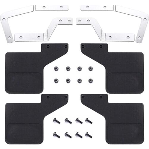 For MN D90 D91 D99S MN99S 1/12 RC Car Upgrade Parts Rubber Front and Rear Fenders Mud Flaps Accessories