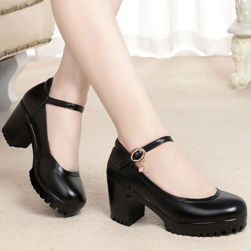 Shoes Women Heels Cheongsam High Womens Soled Chaussure Femme Zapatos Mujer