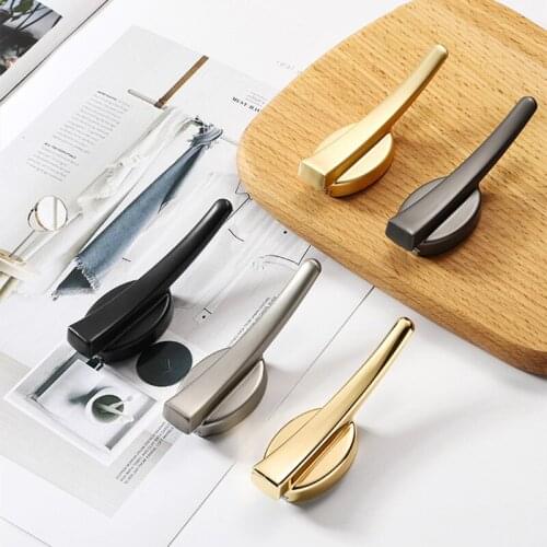 1PC New Luxury Simple Creative Hooks Zinc Alloy Storage Hooks Bathroom Kitchen Towel Rack Coat Hat Hanger Keys Wall Hook