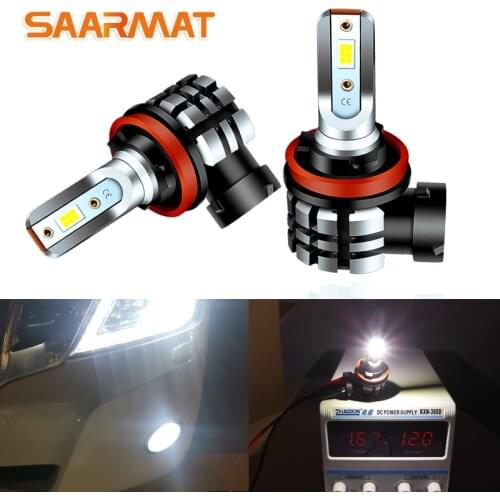 2pcs High quality H11 Canbus No error White Yellow 12V Car LED front fog lamp fog light bulb for Nissan Patrol Y62 (2012-2019)