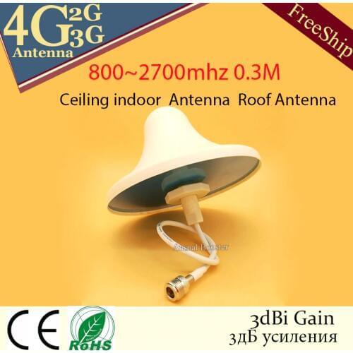 4G celular antenna lte 3g antenna omni Indoor 2g 4g Antenna Ceiling internal Antenna For Cell Phone Signal GSM Booster Repeater