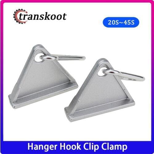 5pcs Metal Aluminum Alloy Hanger Hook Clip Clamp for 2020 3030 4040 4545 Aluminum profile