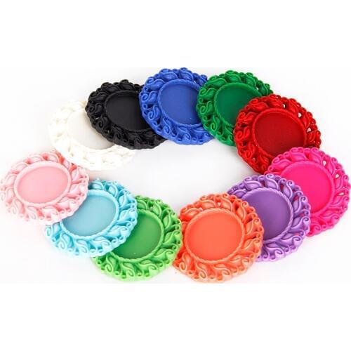 David Accessories Flat back Resin Cameo Frame home diy decoration crafts accessories 25 pcs/lot,inside 25mm,25Yc350