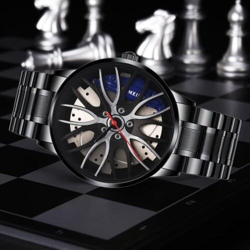 Relogio Masculino New Fashion Watch Men Stainless Steel Top Brand Sport Quartz Clock Man Watch Luxury Female Buisness WristWatch