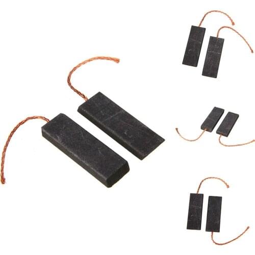 Black Carbon Brush Motor Washing Machine Carbon Brushes For Siemens Washing Machine