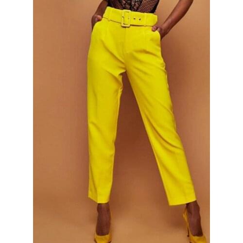 KK LUFAINA Women's Trousers Slacks