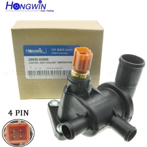OEM NO:25650 02560 Thermostat Housing Fits KIA Picanto SA 04-10 New Morning 2565002560,25650-02501,2565002501