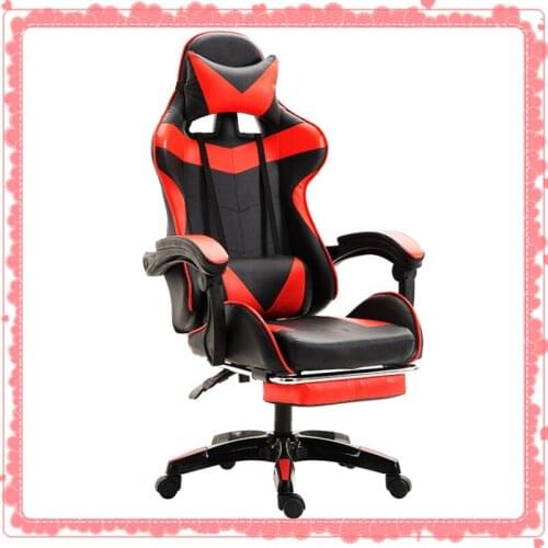 2021 new game chair boss office chair Pu leather computer chair WCG game chair lift swivel chair function adjustable pedal